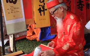 Những hình ảnh thú vị tại 'Phố Ông đồ'